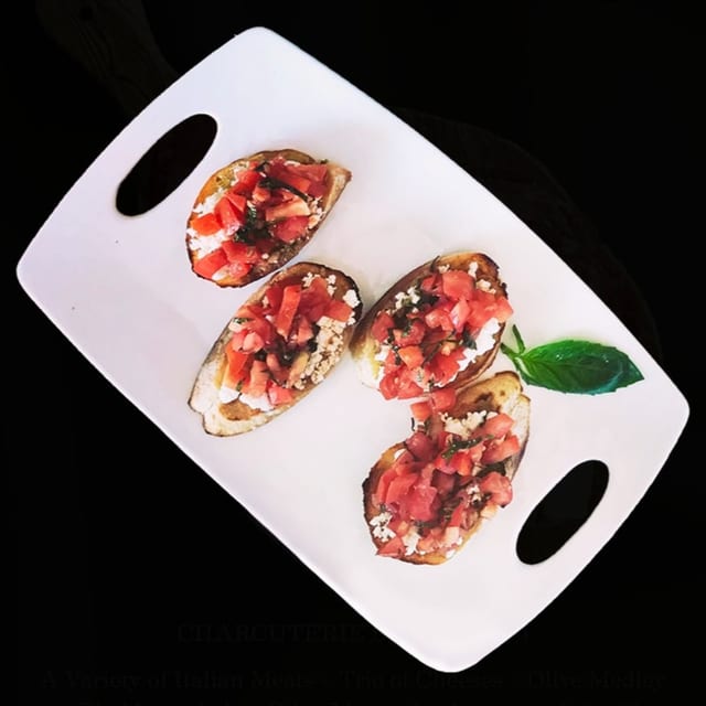 Bruschetta.